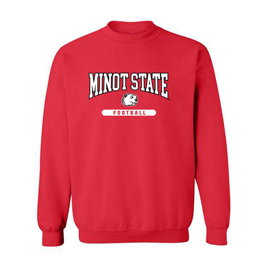 Minot State - NCAA Football : Justin Williams - Classic Shersey Crewneck Sweatshirt-0