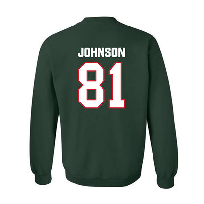 Minot State - NCAA Football : Tyler Johnson - Classic Shersey Crewneck Sweatshirt-1