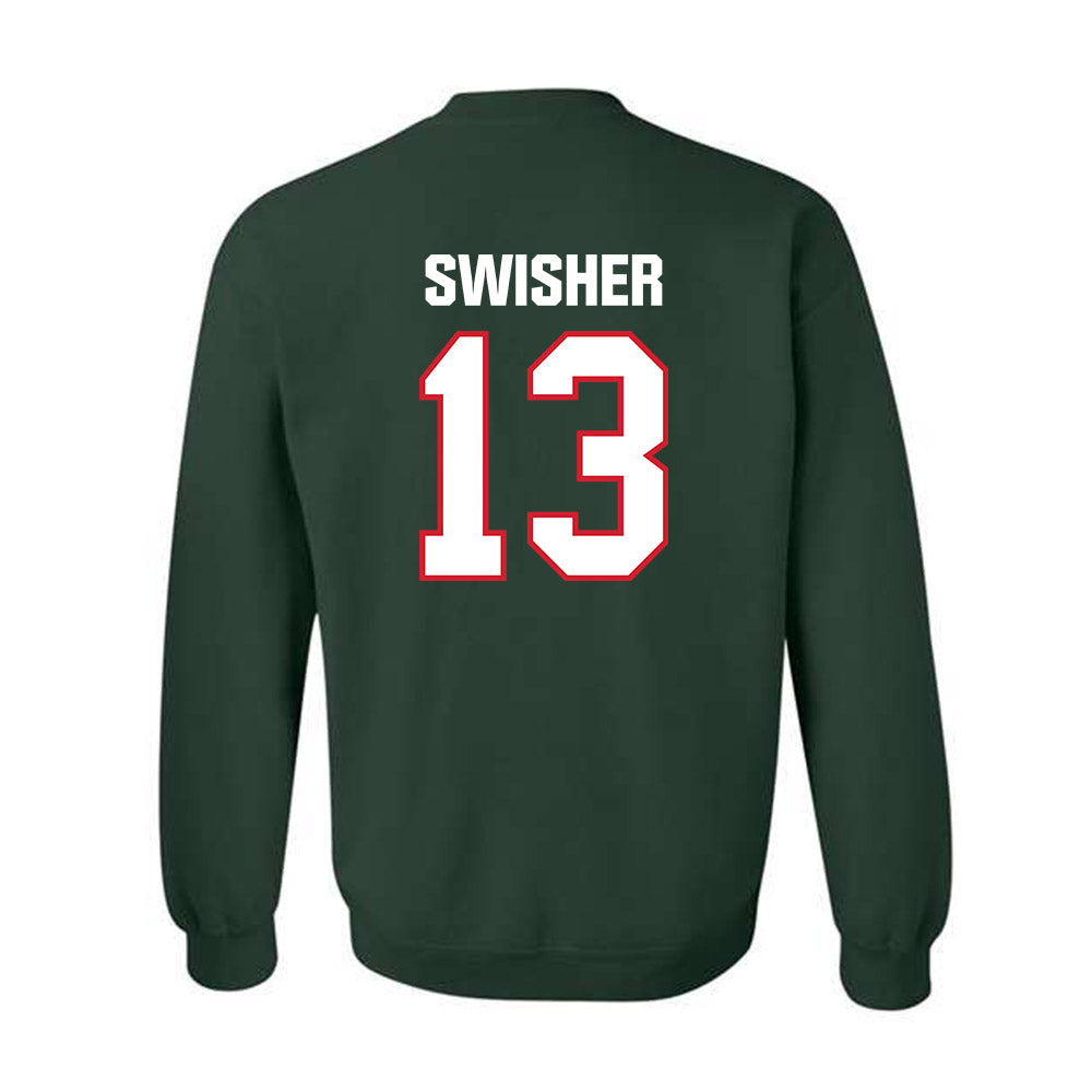 Minot State - NCAA Women's Volleyball : Emma Swisher - Classic Shersey Crewneck Sweatshirt-1