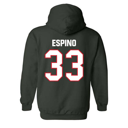 Minot State - NCAA Football : Blake Espino - Classic Shersey Hooded Sweatshirt-1