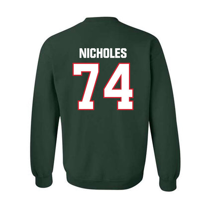 Minot State - NCAA Football : Teagen Nicholes - Classic Shersey Crewneck Sweatshirt-1