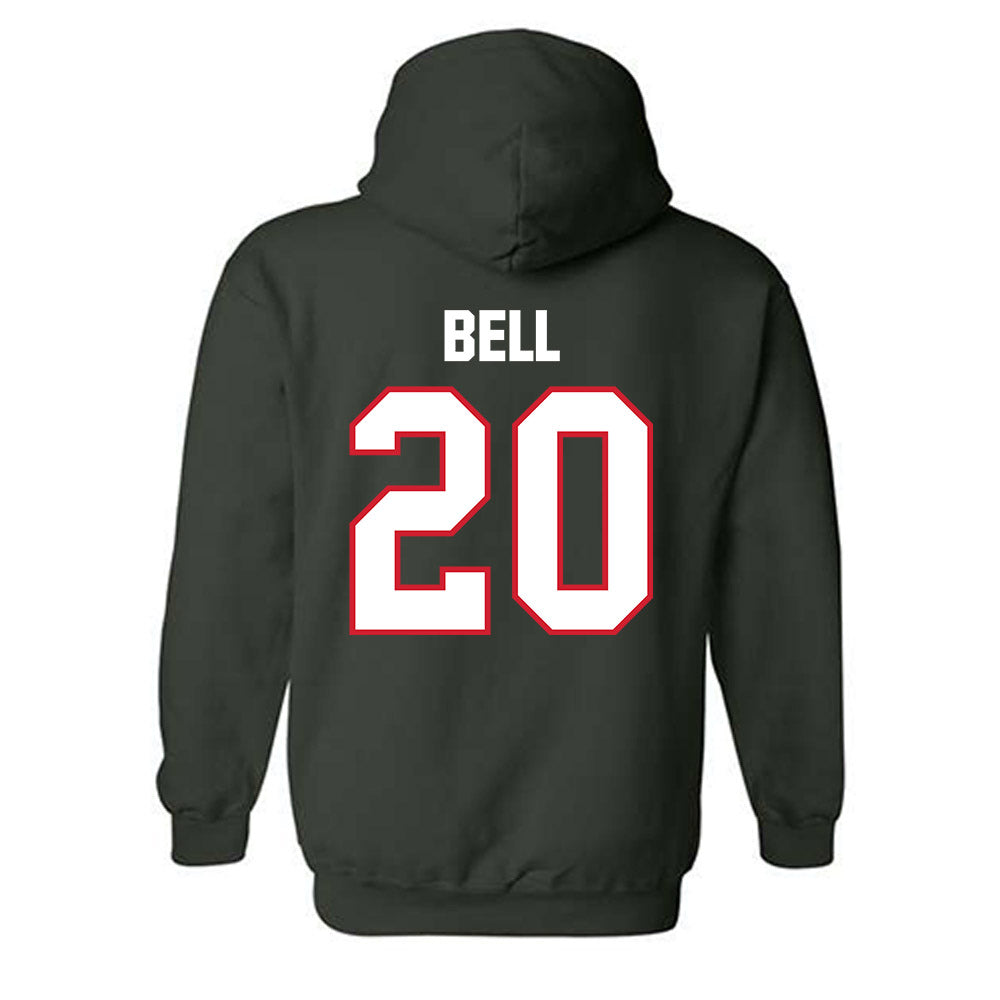 Minot State - NCAA Women's Volleyball : Jasmin Bell - Classic Shersey Hooded Sweatshirt-1