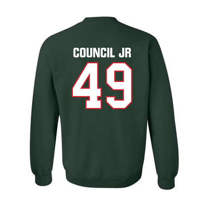 Minot State - NCAA Football : Marcus Council Jr - Classic Shersey Crewneck Sweatshirt-1