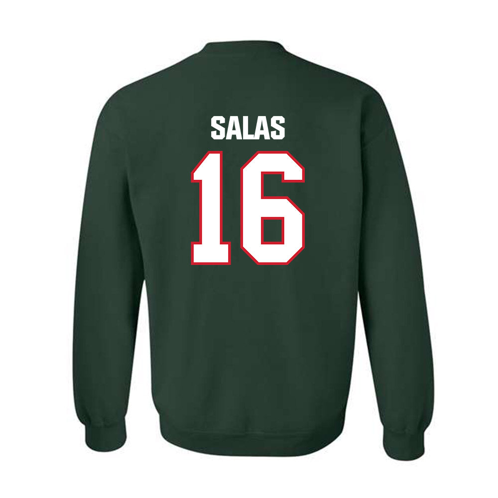 Minot State - NCAA Women's Soccer : Leah Salas - Classic Shersey Crewneck Sweatshirt-1