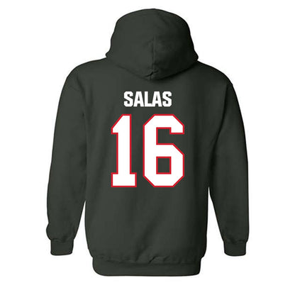 Minot State - NCAA Women's Soccer : Leah Salas - Classic Shersey Hooded Sweatshirt-1