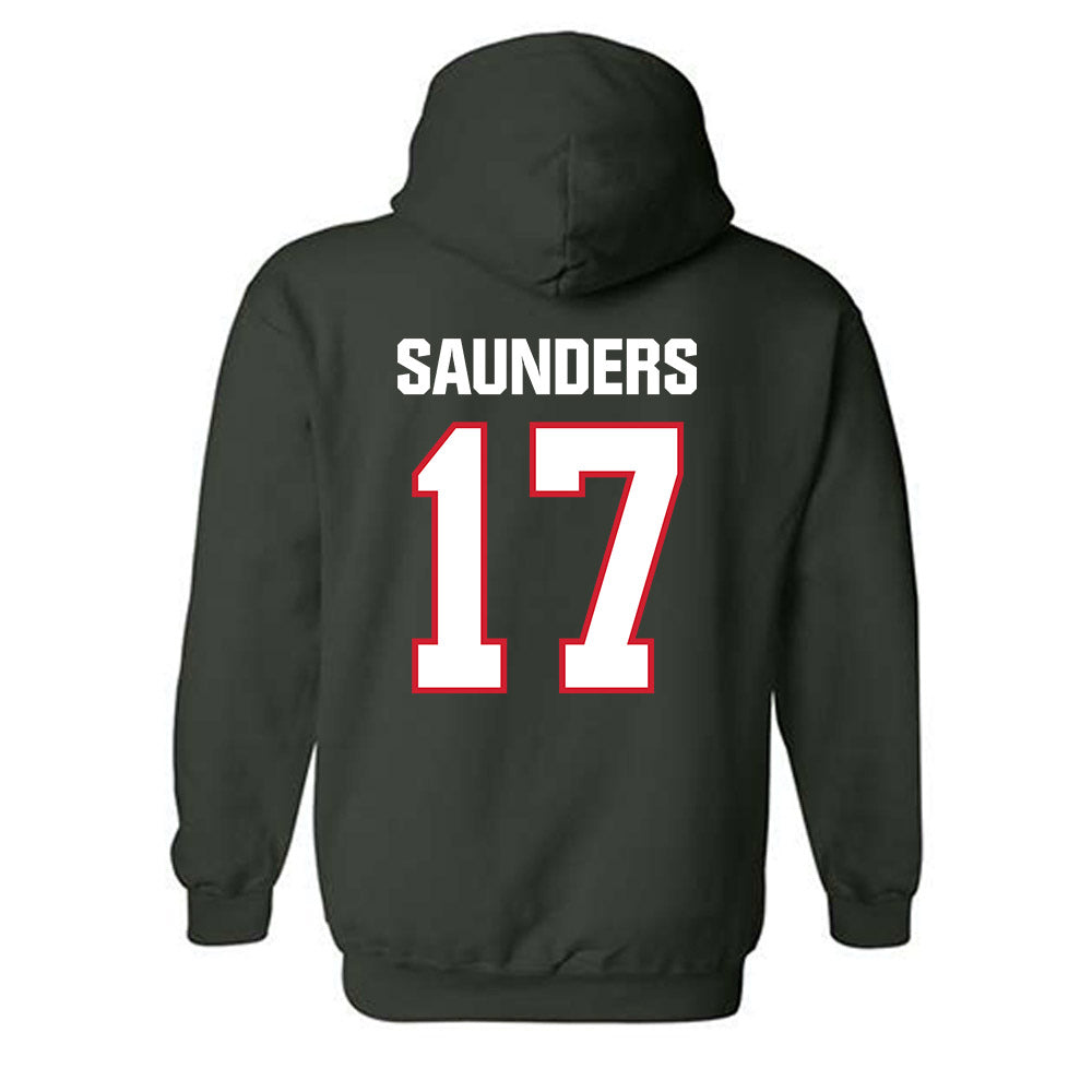 Minot State - NCAA Women's Volleyball : Haley Saunders - Classic Shersey Hooded Sweatshirt-1