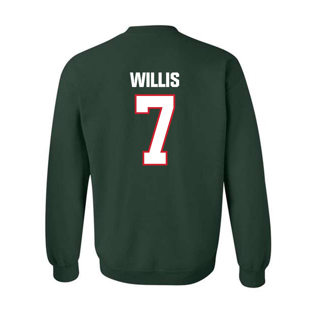 Minot State - NCAA Women's Volleyball : Emily Willis - Classic Shersey Crewneck Sweatshirt-1