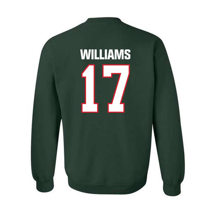 Minot State - NCAA Football : Justin Williams - Classic Shersey Crewneck Sweatshirt-1