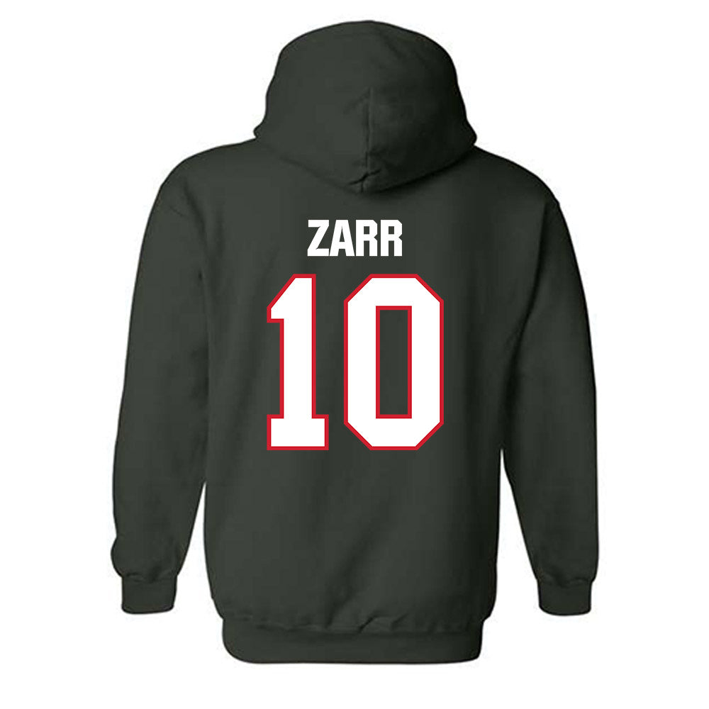 Minot State - NCAA Women's Volleyball : Zoe Zarr - Classic Shersey Hooded Sweatshirt-1