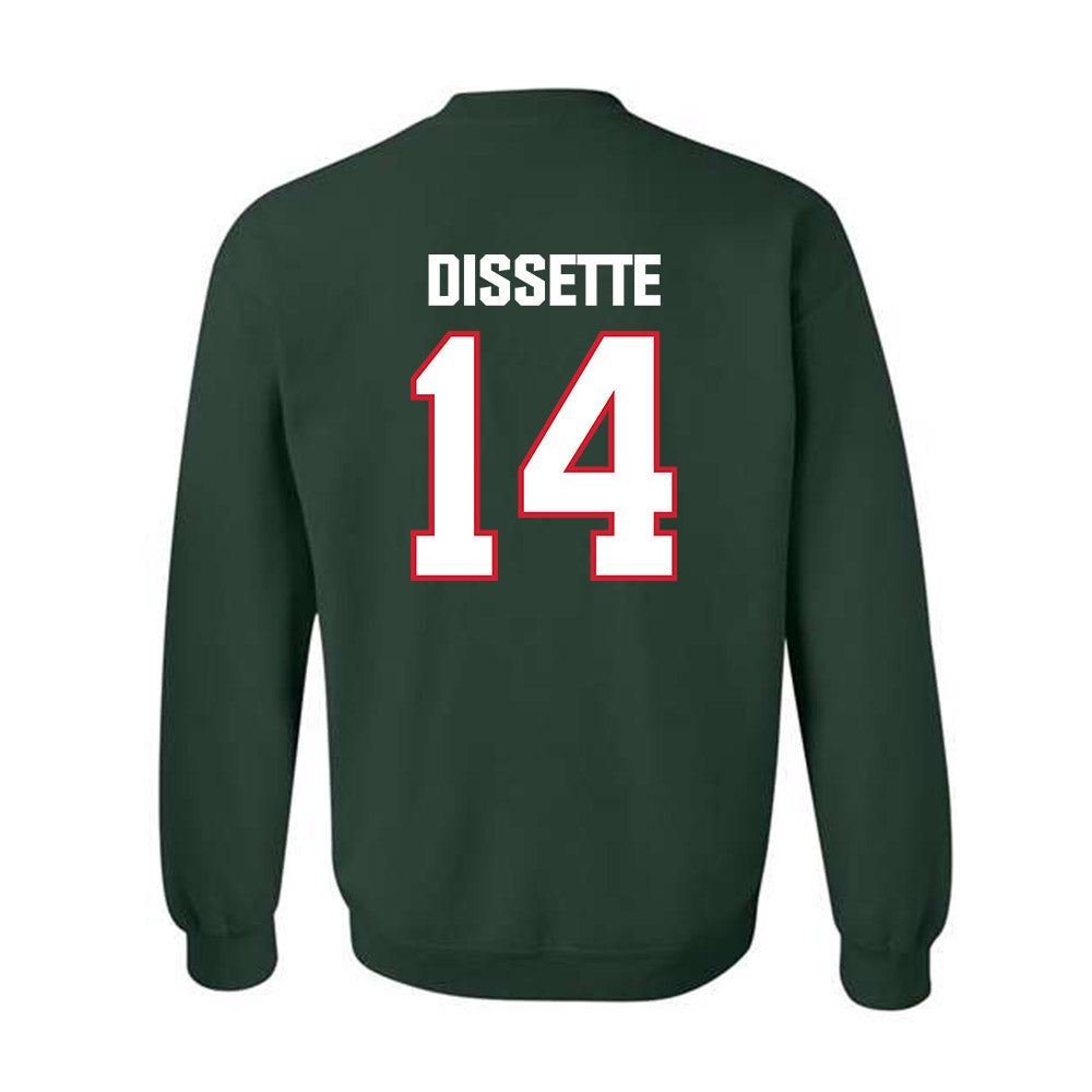 Minot State - NCAA Men's Basketball : Darik Dissette - Classic Shersey Crewneck Sweatshirt-1
