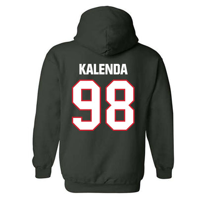 Minot State - NCAA Football : Messi Kalenda - Classic Shersey Hooded Sweatshirt-1