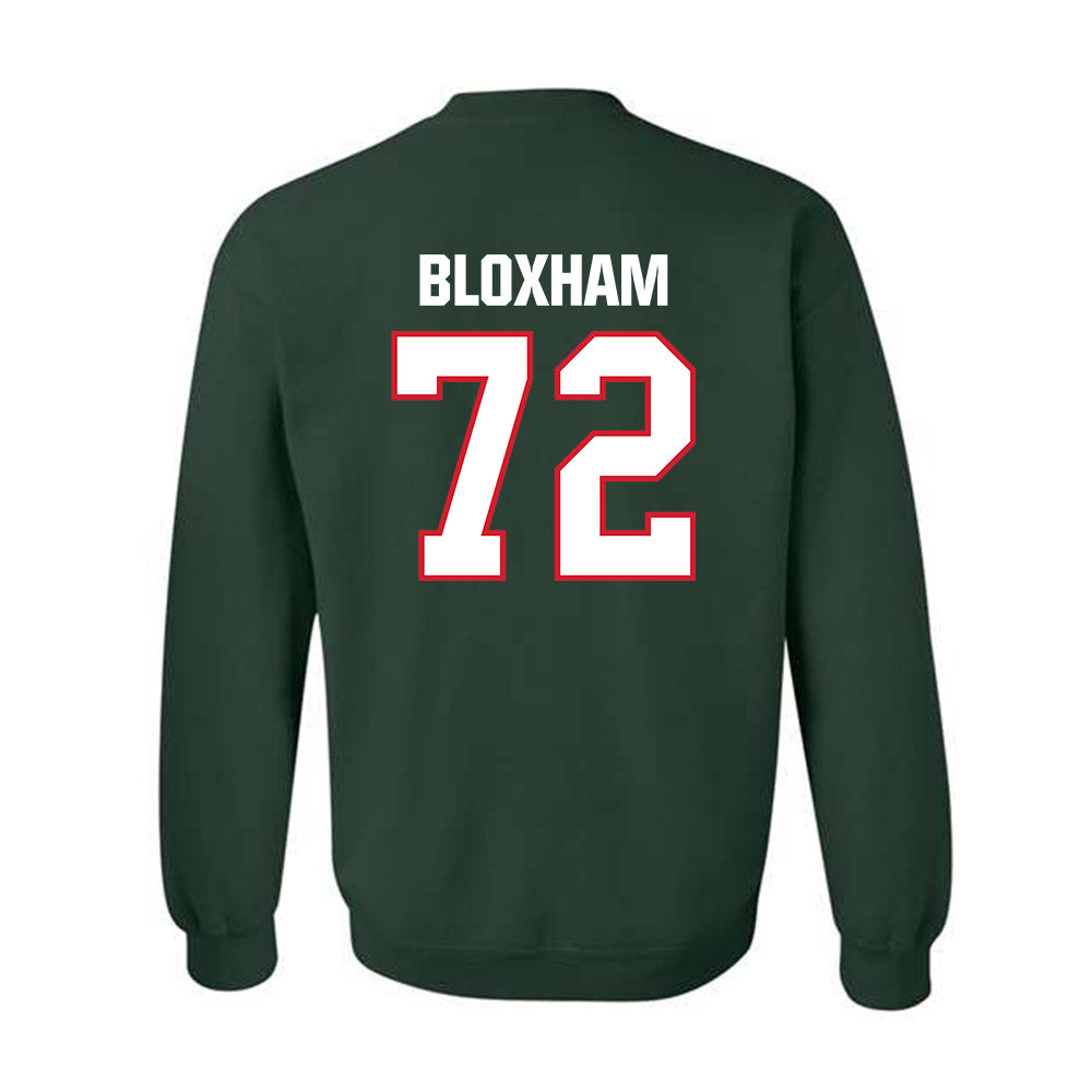 Minot State - NCAA Football : Lukaas Bloxham - Classic Shersey Crewneck Sweatshirt-1