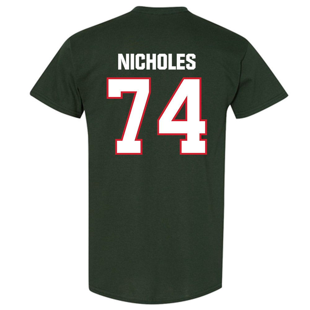 Minot State - NCAA Football : Teagen Nicholes - Classic Shersey T-Shirt-1