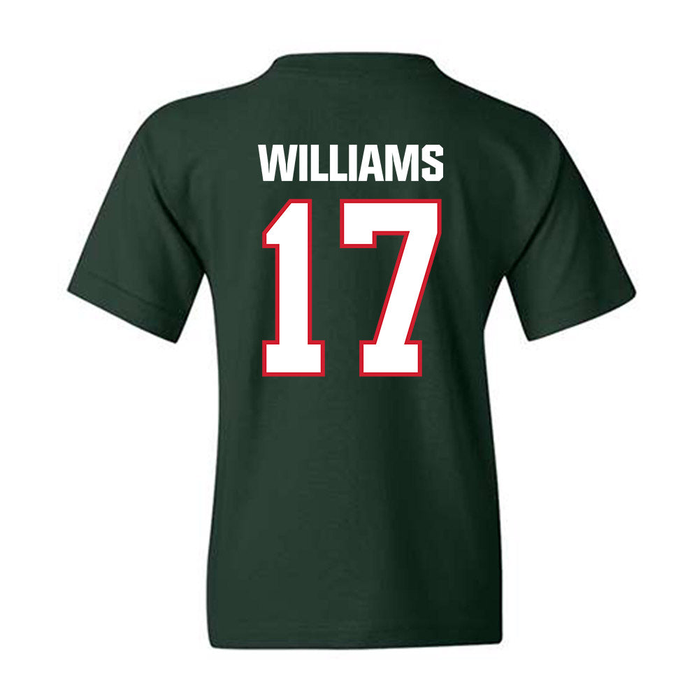 Minot State - NCAA Football : Justin Williams - Classic Shersey Youth T-Shirt-1