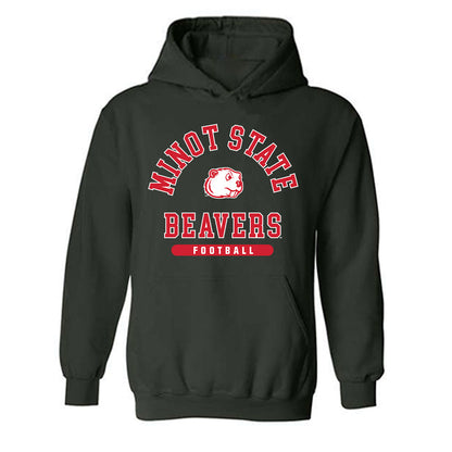 Minot State - NCAA Football : Justin Williams - Classic Shersey Hooded Sweatshirt-0