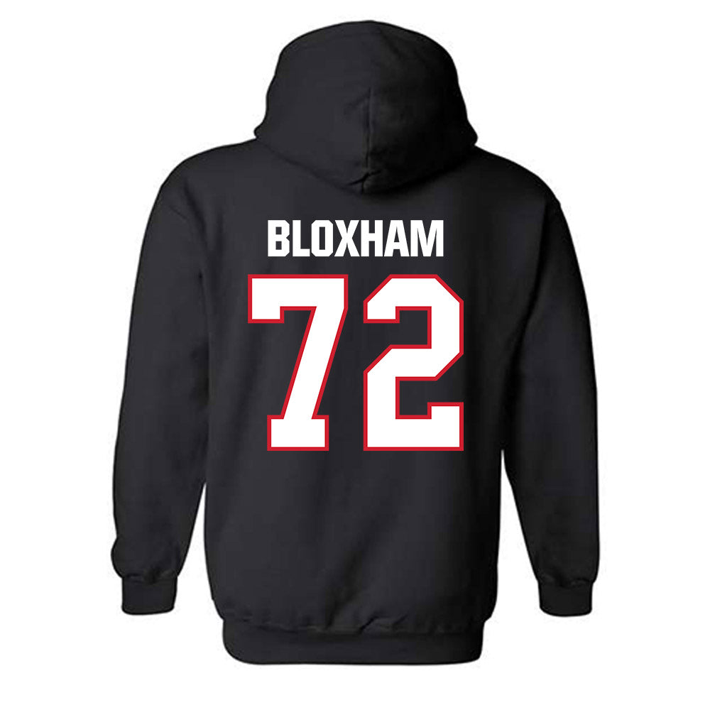 Minot State - NCAA Football : Lukaas Bloxham - Hooded Sweatshirt-1