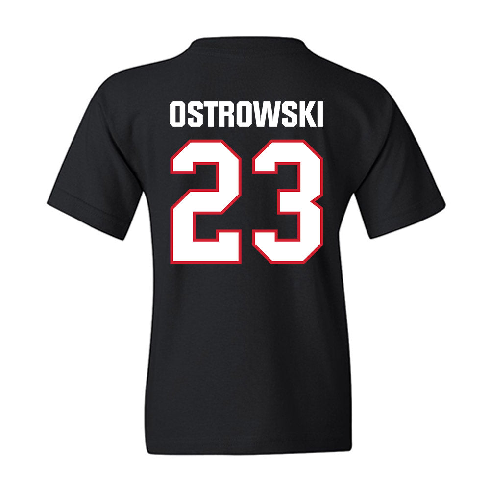 Minot State - NCAA Women's Soccer : Morgan Ostrowski - Youth T-Shirt-1