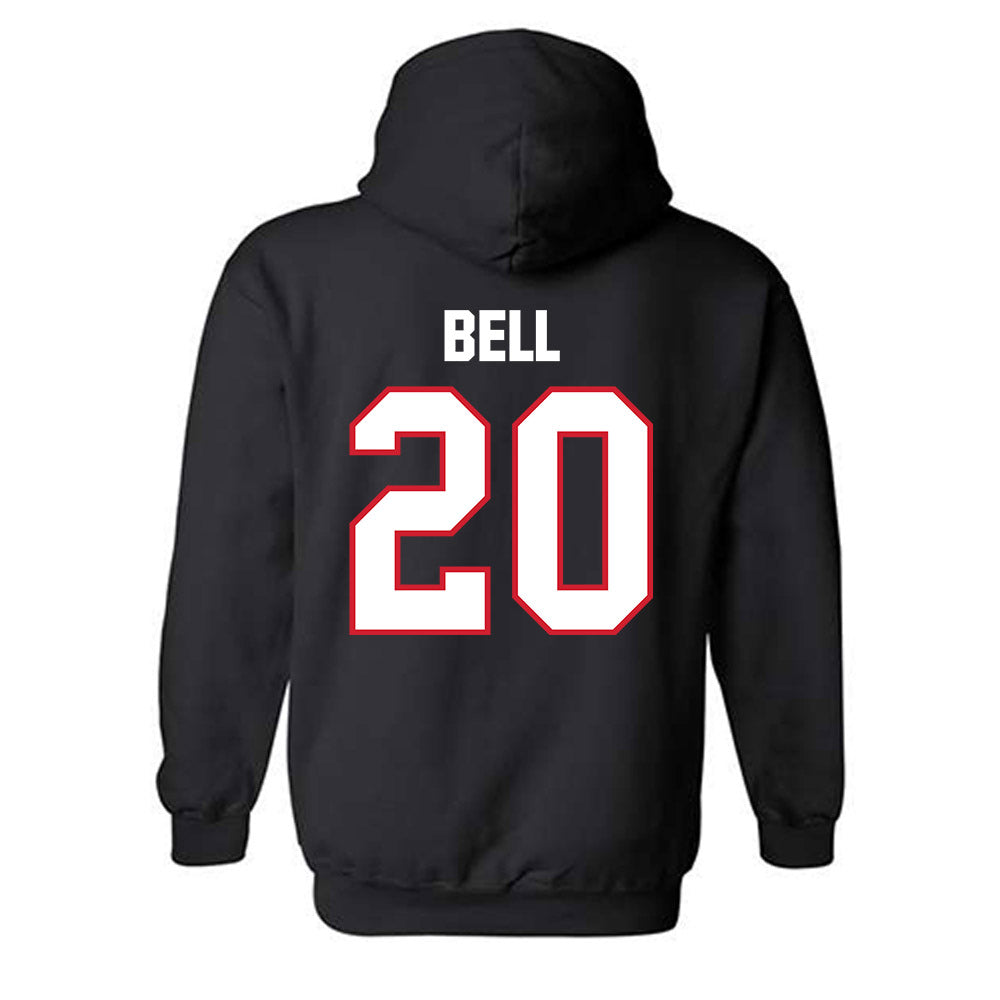 Minot State - NCAA Women's Volleyball : Jasmin Bell - Hooded Sweatshirt-1