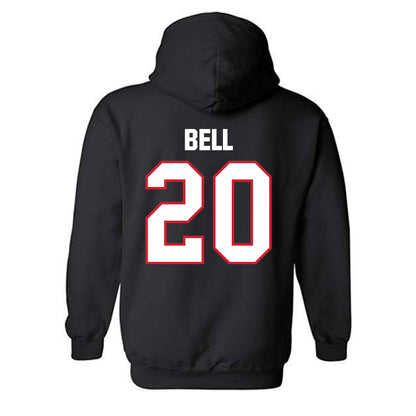 Minot State - NCAA Women's Volleyball : Jasmin Bell - Hooded Sweatshirt-1