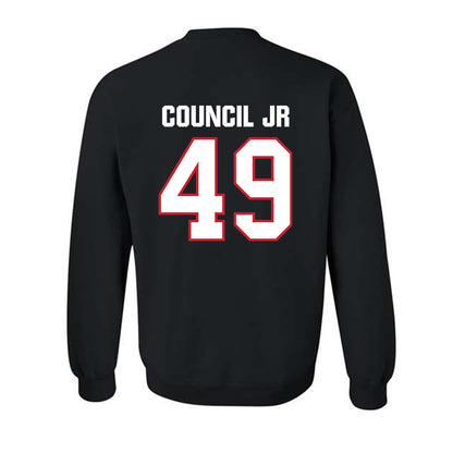 Minot State - NCAA Football : Marcus Council Jr - Crewneck Sweatshirt-1