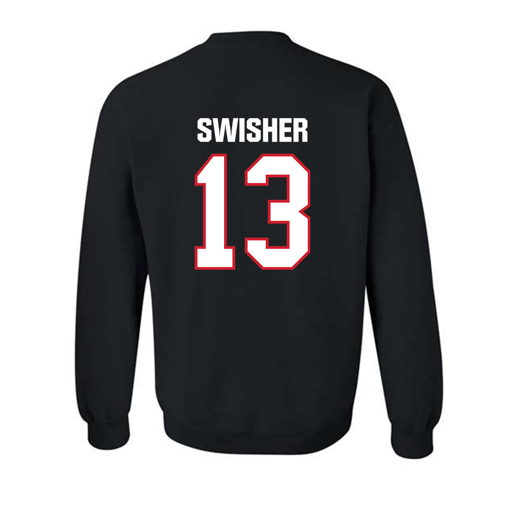 Minot State - NCAA Women's Volleyball : Emma Swisher - Crewneck Sweatshirt-1