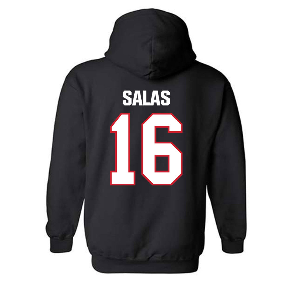 Minot State - NCAA Women's Soccer : Leah Salas - Hooded Sweatshirt-1