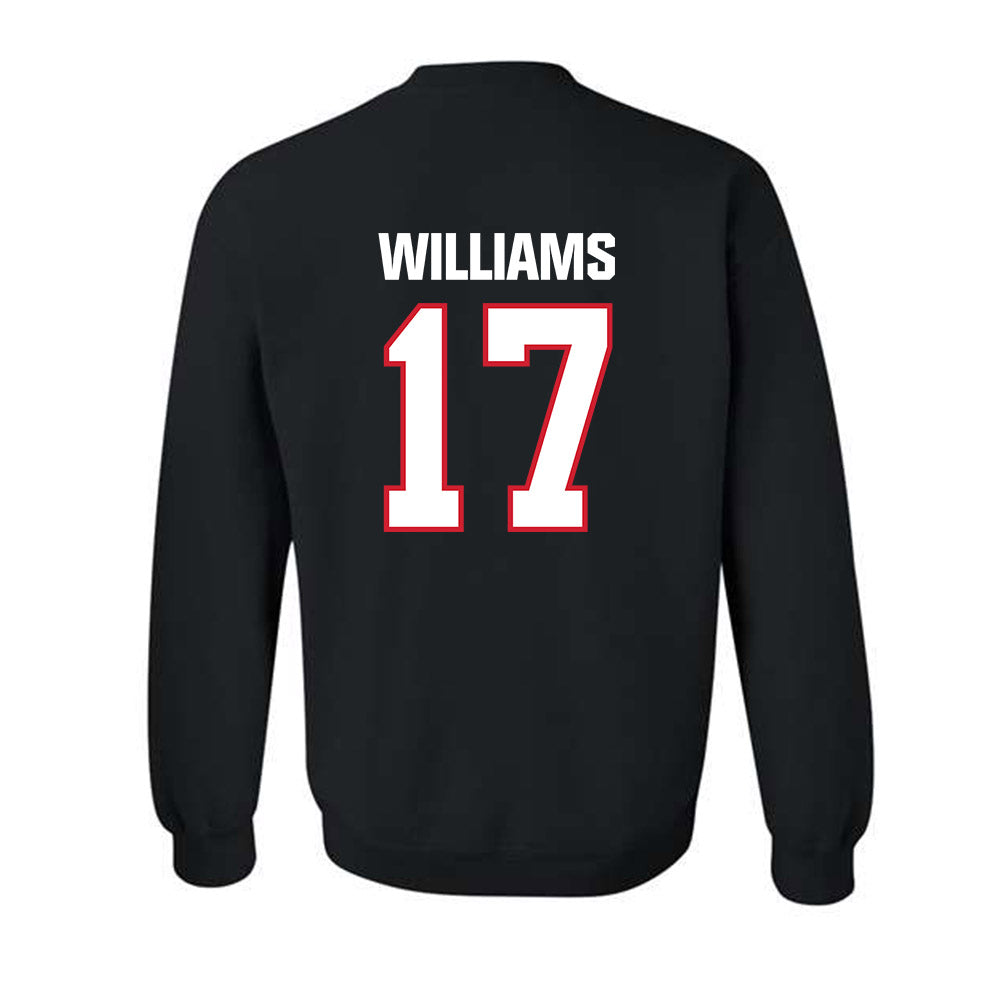 Minot State - NCAA Football : Justin Williams - Crewneck Sweatshirt-1