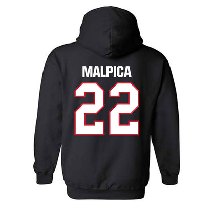 Minot State - NCAA Football : Zachary Malpica - Hooded Sweatshirt-1