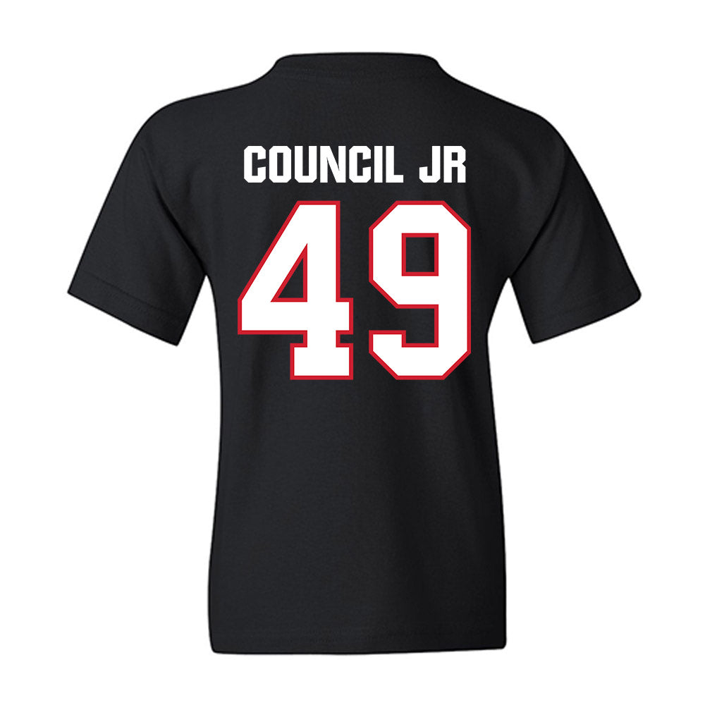 Minot State - NCAA Football : Marcus Council Jr - Youth T-Shirt-1