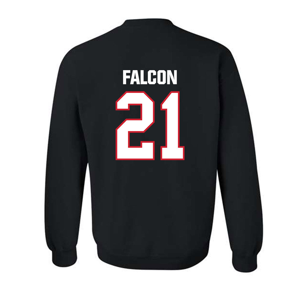 Minot State - NCAA Men's Basketball : Parker Falcon - Crewneck Sweatshirt-1