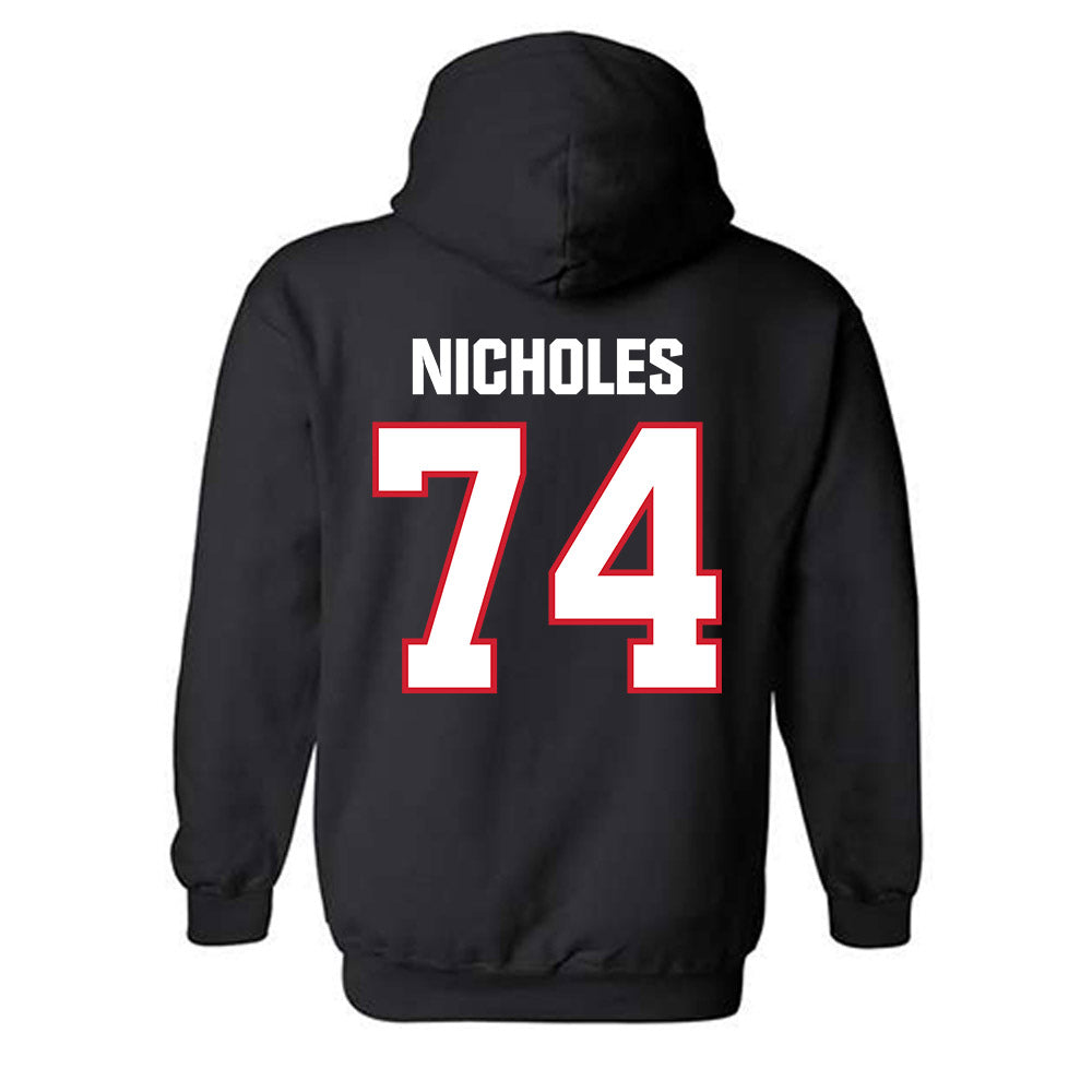 Minot State - NCAA Football : Teagen Nicholes - Hooded Sweatshirt-1