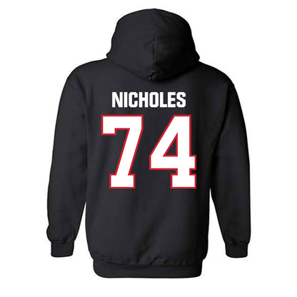 Minot State - NCAA Football : Teagen Nicholes - Hooded Sweatshirt-1