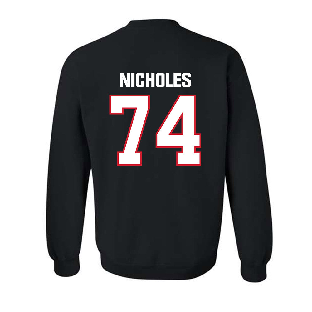 Minot State - NCAA Football : Teagen Nicholes - Crewneck Sweatshirt-1