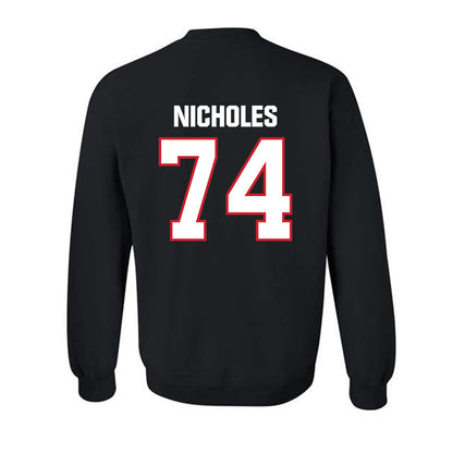 Minot State - NCAA Football : Teagen Nicholes - Crewneck Sweatshirt-1