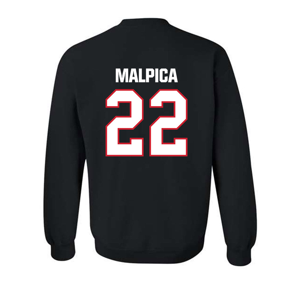 Minot State - NCAA Football : Zachary Malpica - Crewneck Sweatshirt-1