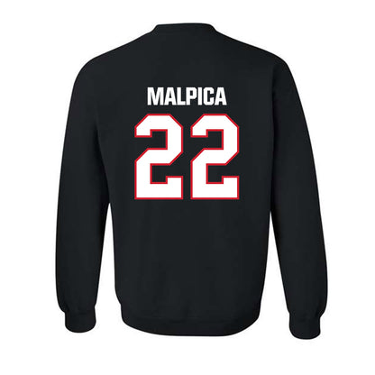 Minot State - NCAA Football : Zachary Malpica - Crewneck Sweatshirt-1