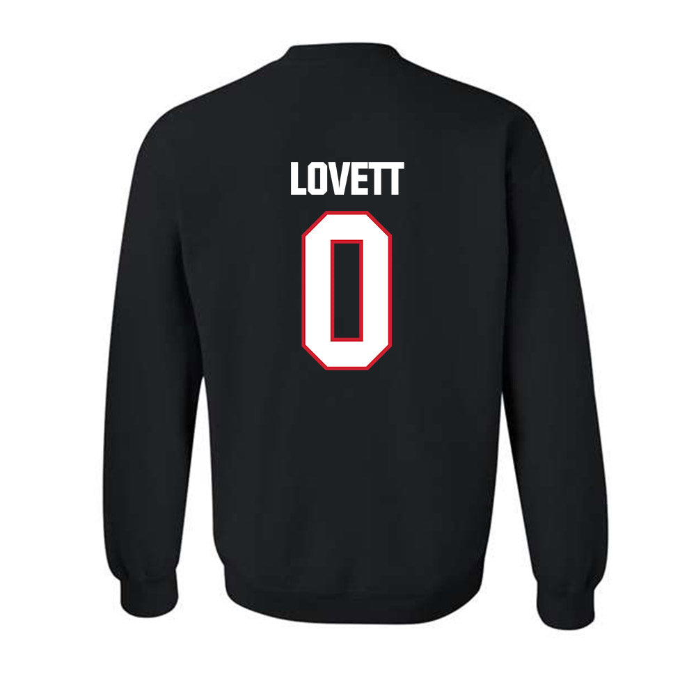 Minot State - NCAA Football : Evan Lovett - Crewneck Sweatshirt-1