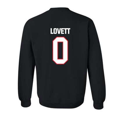 Minot State - NCAA Football : Evan Lovett - Crewneck Sweatshirt-1