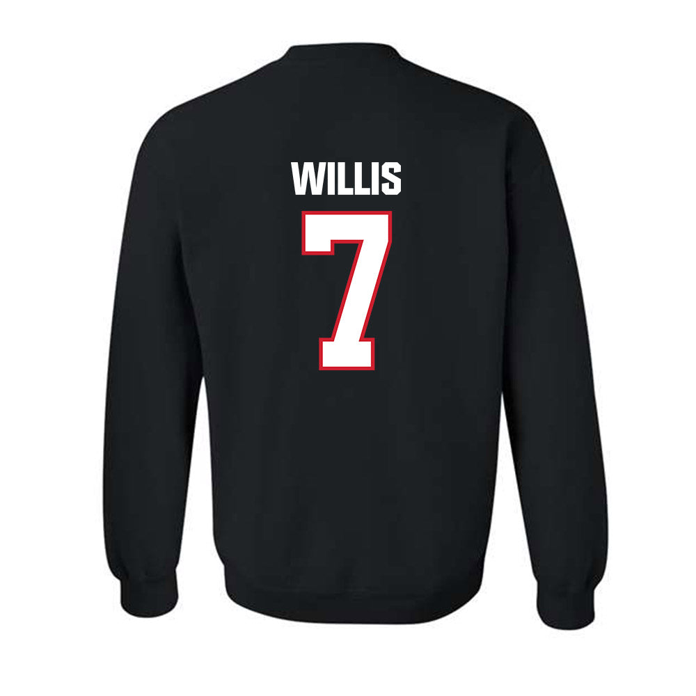 Minot State - NCAA Women's Volleyball : Emily Willis - Crewneck Sweatshirt-1