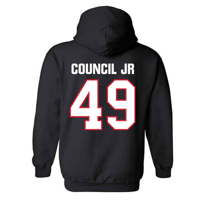 Minot State - NCAA Football : Marcus Council Jr - Hooded Sweatshirt-1