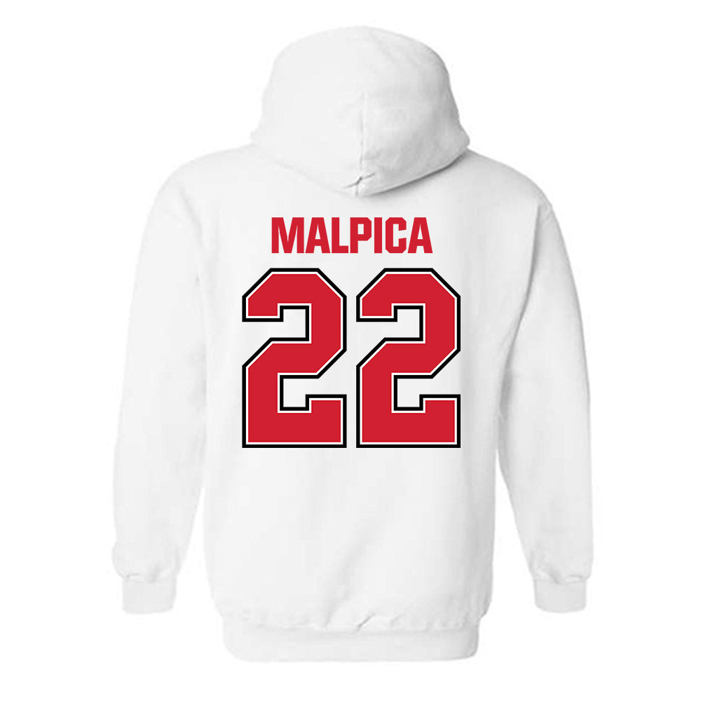 Minot State - NCAA Football : Zachary Malpica - Hooded Sweatshirt-1