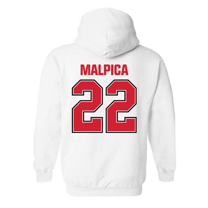 Minot State - NCAA Football : Zachary Malpica - Hooded Sweatshirt-1