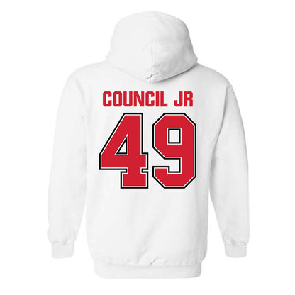 Minot State - NCAA Football : Marcus Council Jr - Hooded Sweatshirt-1