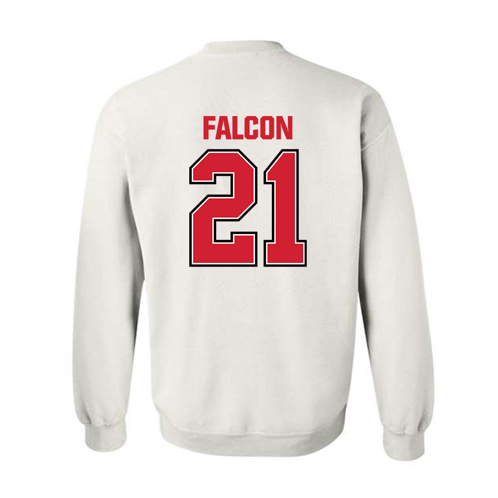 Minot State - NCAA Men's Basketball : Parker Falcon - Crewneck Sweatshirt-1