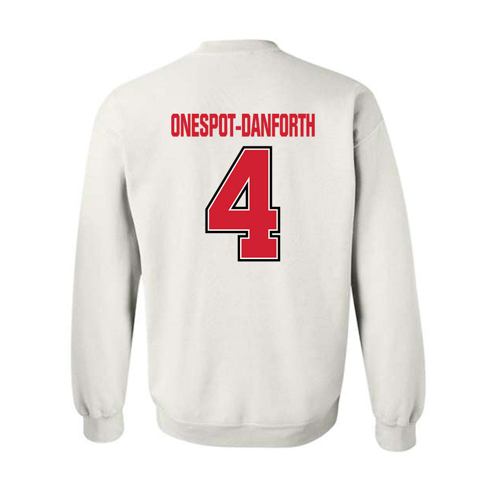 Minot State - NCAA Women's Volleyball : Katelyn Onespot-Danforth - Crewneck Sweatshirt-1