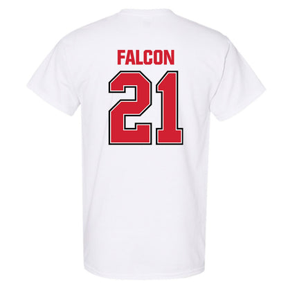 Minot State - NCAA Men's Basketball : Parker Falcon - T-Shirt-1
