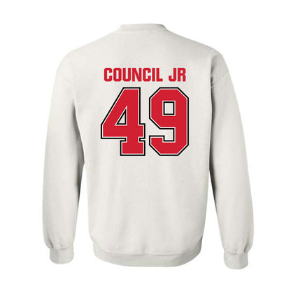 Minot State - NCAA Football : Marcus Council Jr - Crewneck Sweatshirt-1