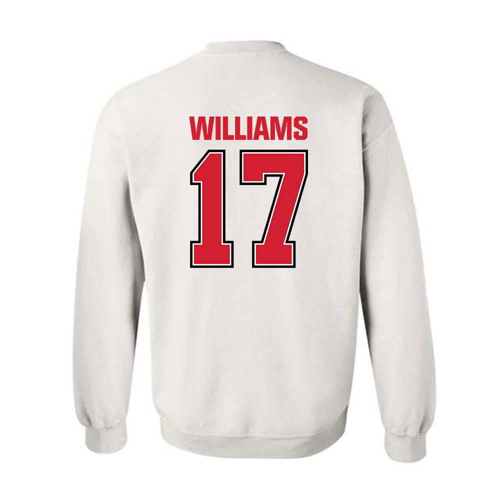 Minot State - NCAA Football : Justin Williams - Crewneck Sweatshirt-1