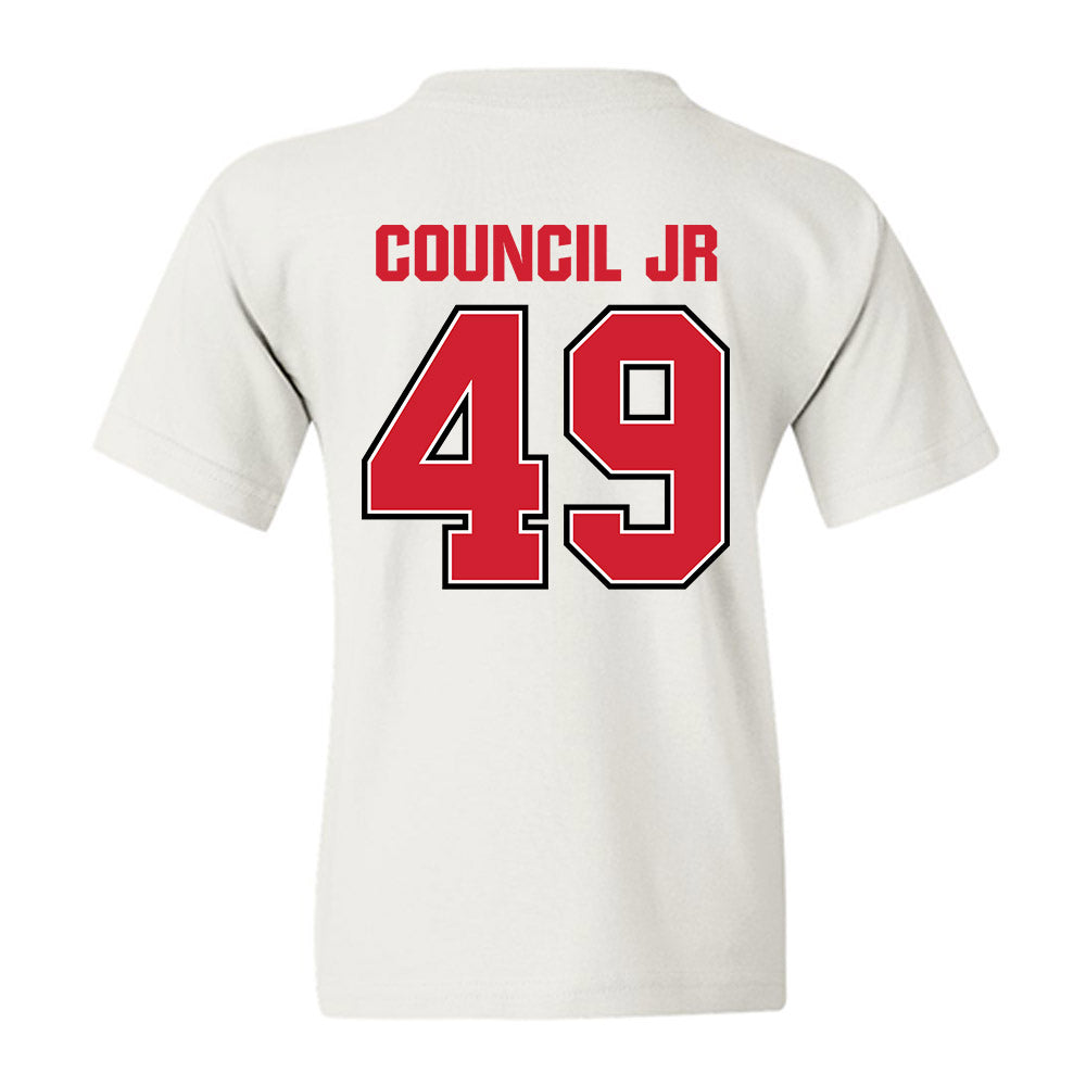 Minot State - NCAA Football : Marcus Council Jr - Youth T-Shirt-1