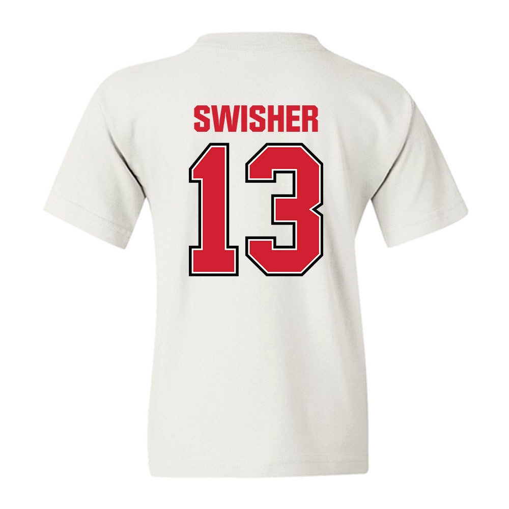 Minot State - NCAA Women's Volleyball : Emma Swisher - Youth T-Shirt-1
